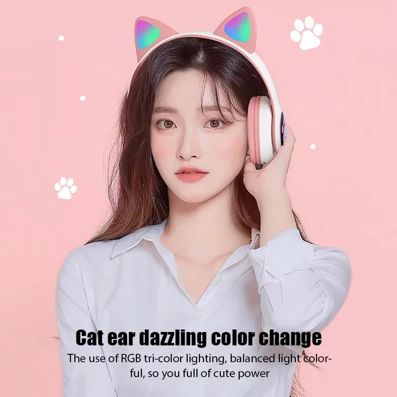 JST-28 Wireless Headphones Cat - Anc Wireless Over Ear Headphones recension och pris