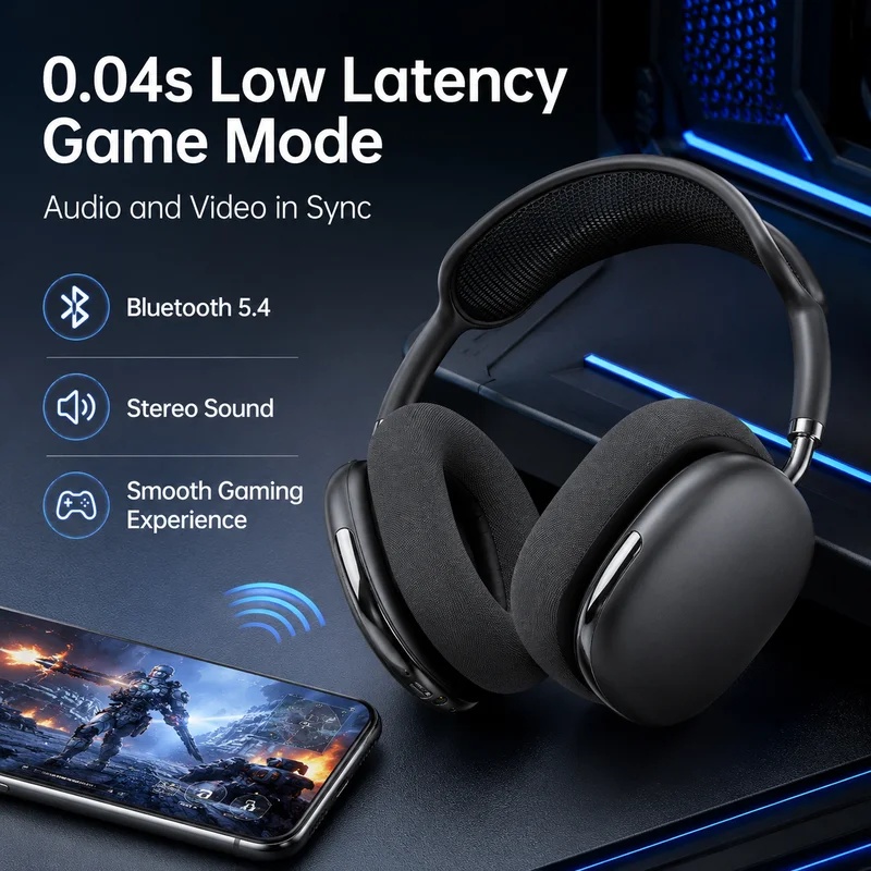 Over Ear ANC Wireless Bluetoot - Anc Wireless Over Ear Headphones recension och pris