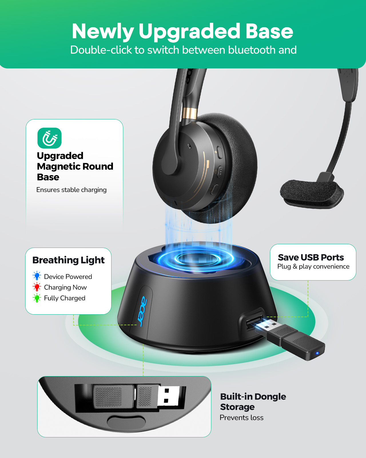 Acer Wireless Headset with Mic - Type C Wired Earphones With Mic recension och pris