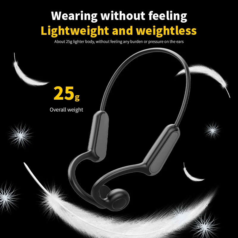Bone Conduction IPX5 Headphone - Bone Conduction Running Headphones recension och pris