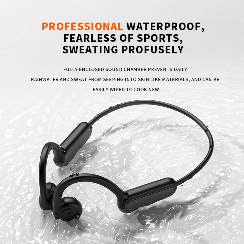 Bone Conduction IPX5 Headphone - Bone Conduction Running Headphones recension och pris