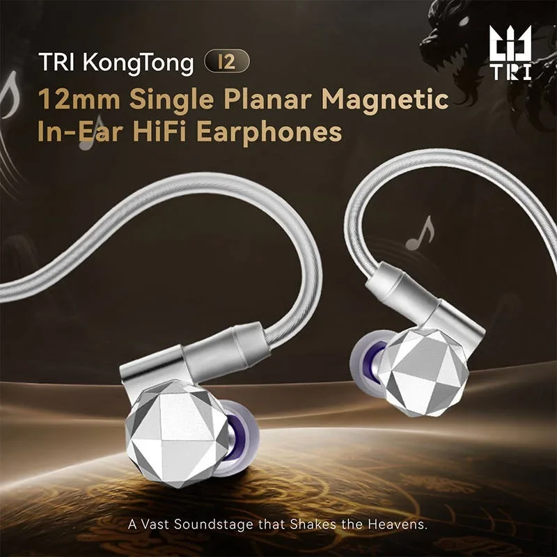 KBEAR TRI KongTong I2 Earphone - Planar Magnetic Iem Earphones recension och pris