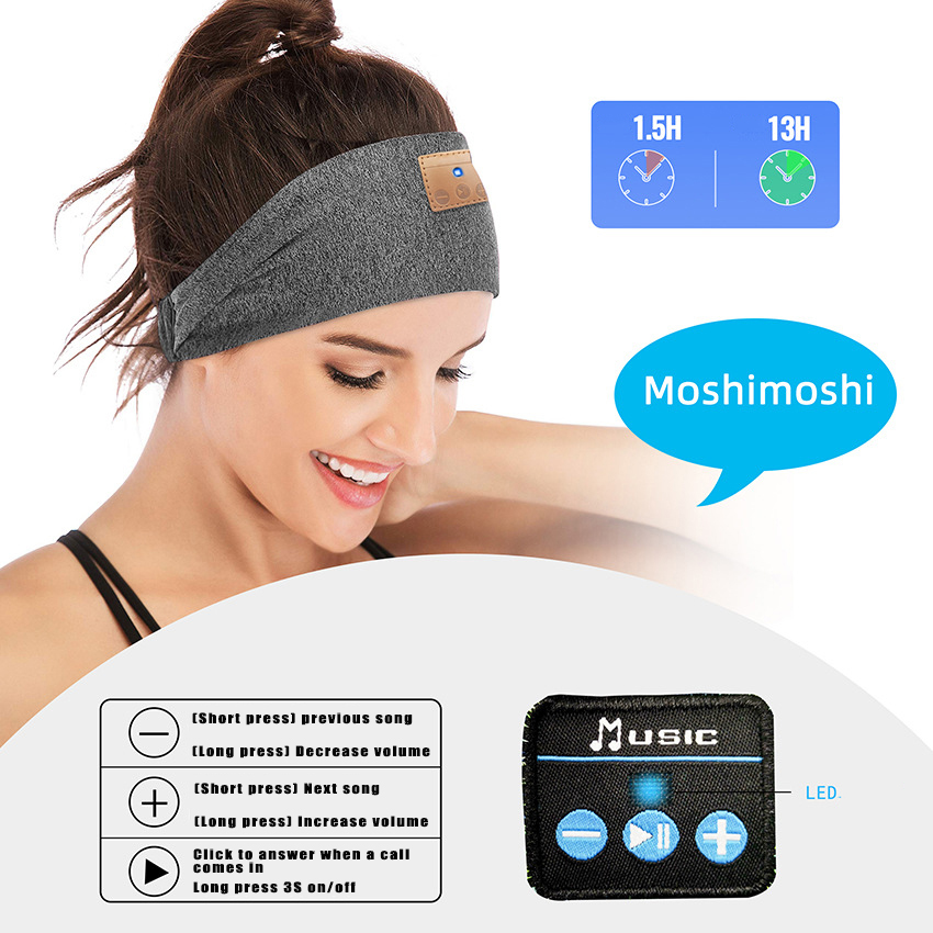 Bluetooth 5.0 Sports Headband  - Sleep Mask Headphones Bluetooth recension och pris