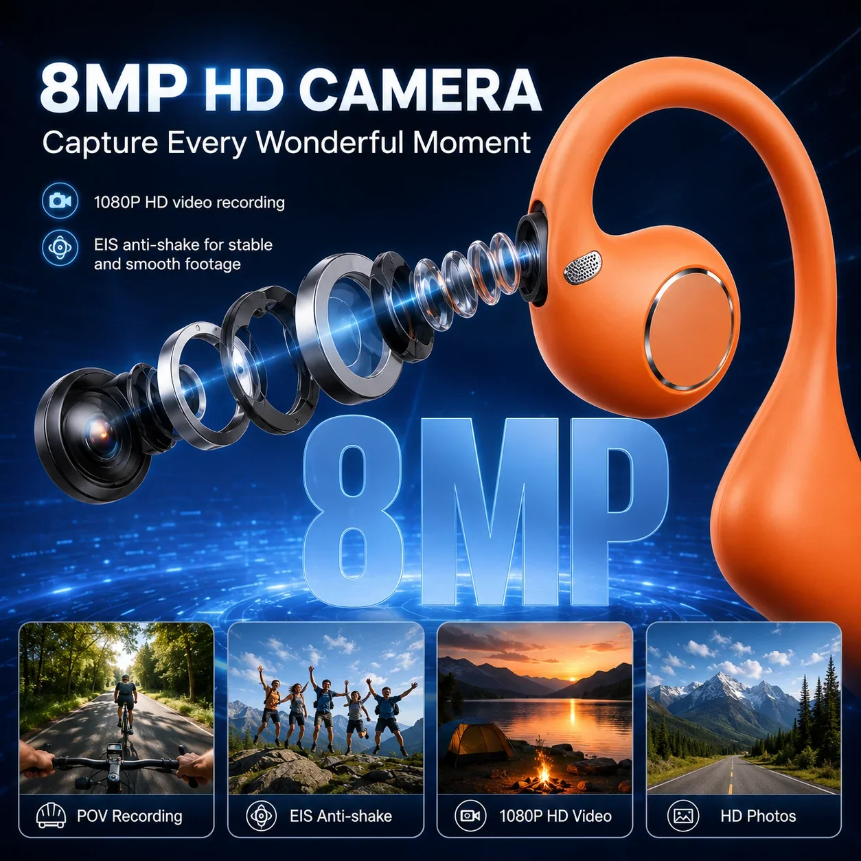 AI Smart Camera Bluetooth Tran - Headphones recension och pris