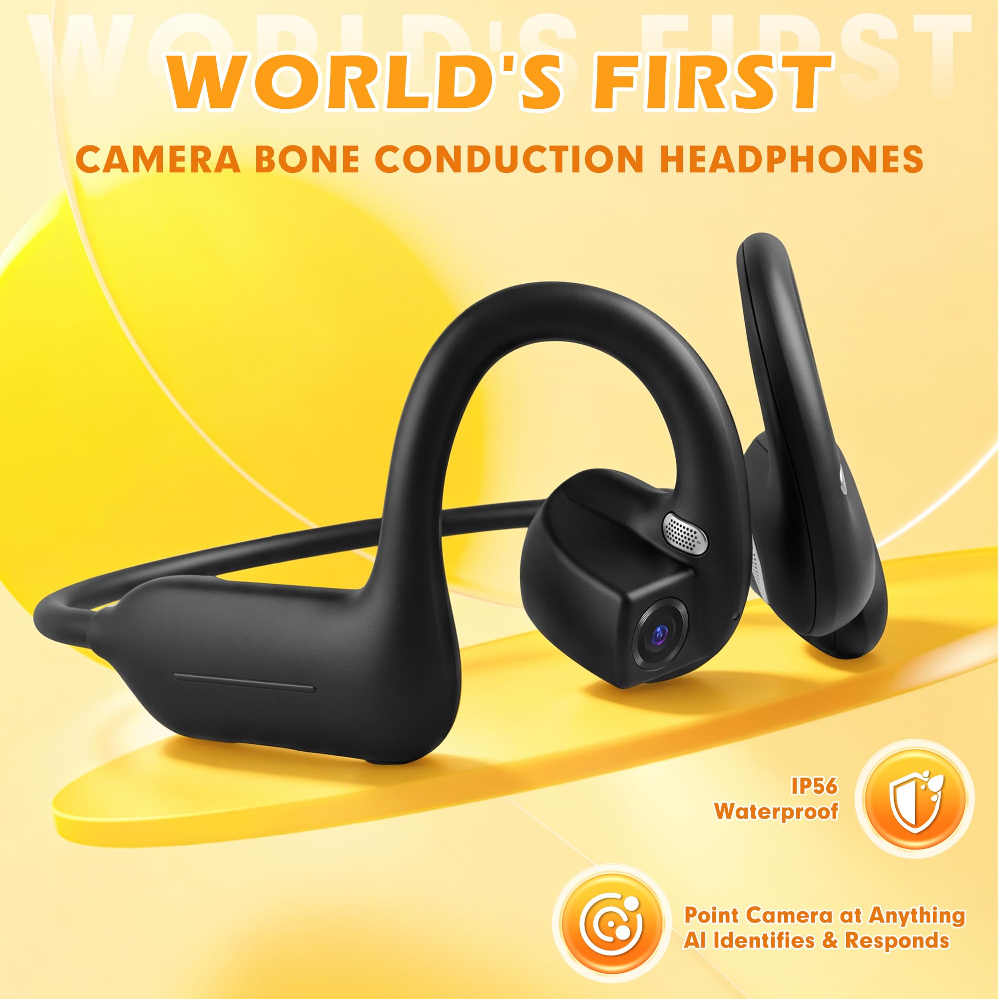 E12 Ear Hook Bone Conduction H - Bone Conduction Running Headphones recension och pris