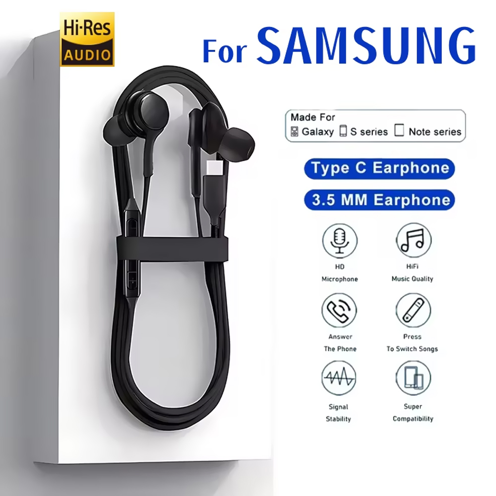 Original Type C Wired Earphone - Type C Wired Earphones With Mic recension och pris