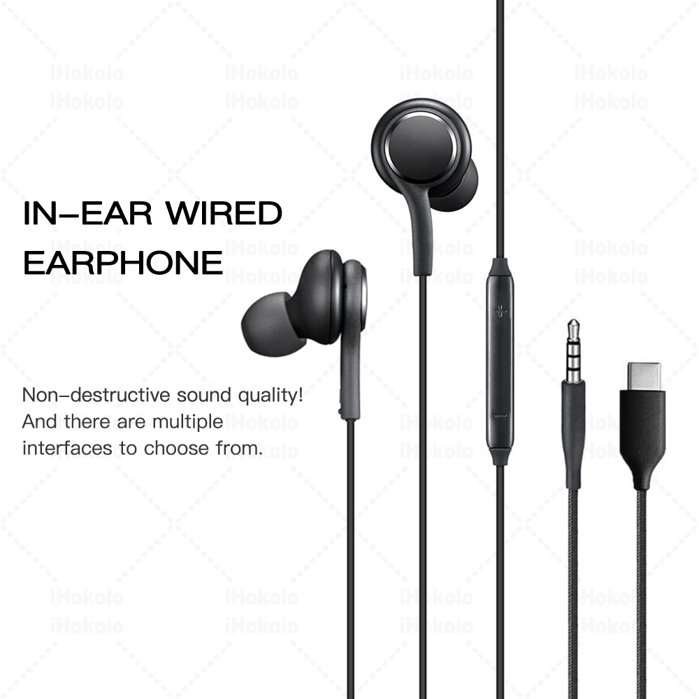 Original Type C Wired Earphone - Type C Wired Earphones With Mic recension och pris