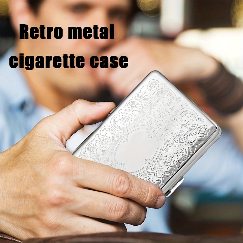 Vintage Metal Cigarette Case - - Laptops recension och pris