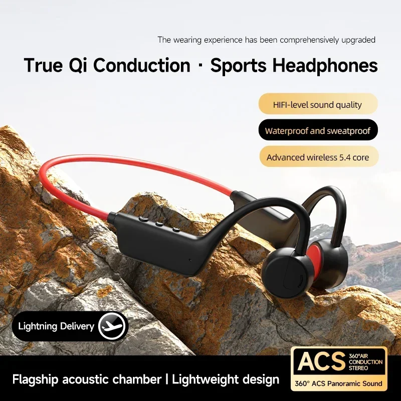 New Bone Conduction Headset He - Bone Conduction Running Headphones recension och pris