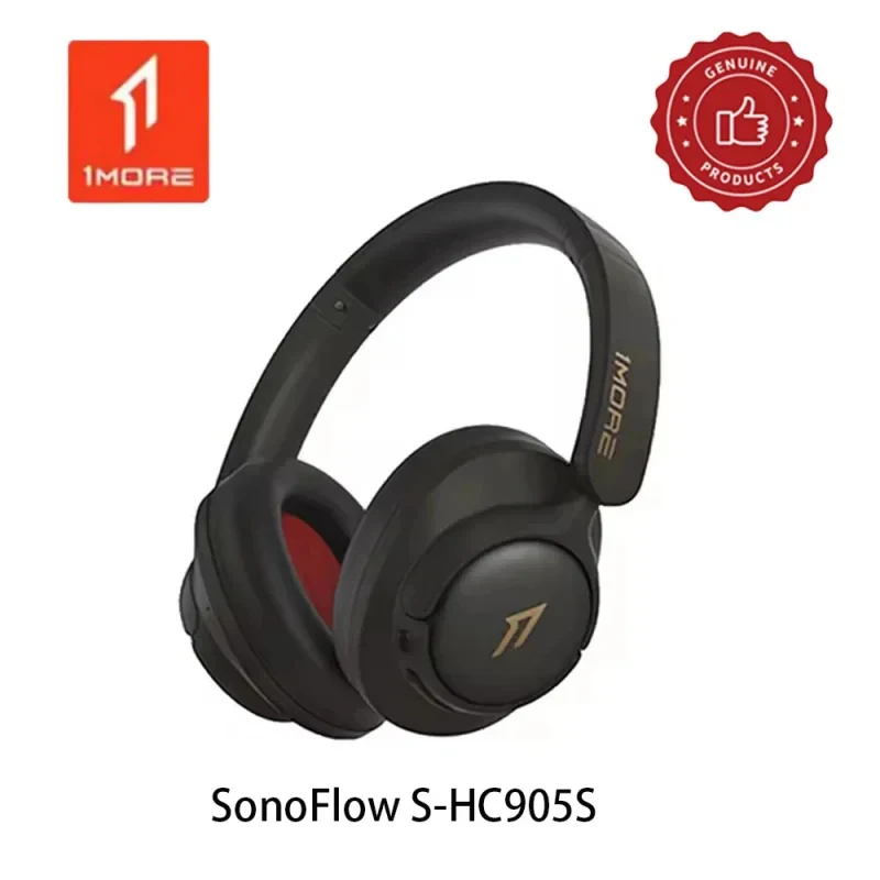 NEW 1MORE SonoFlow HC905S Wire - Anc Wireless Over Ear Headphones recension och pris