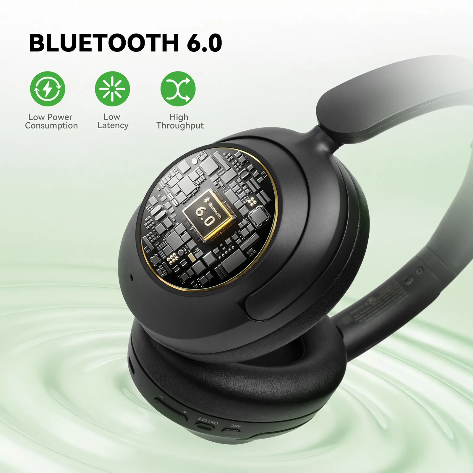 OneOdio A6 ANC Wireless Blueto - Anc Wireless Over Ear Headphones recension och pris