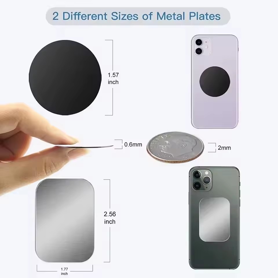 5/10pcs Magnetic Metal Plate D - Tablets recension och pris
