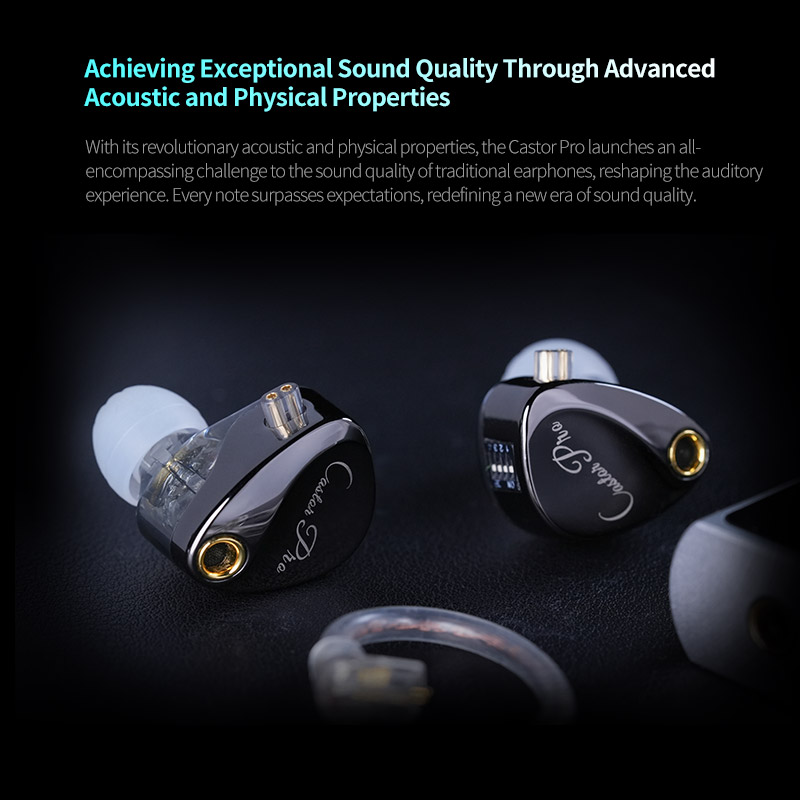 KZ Castor PRO in Ear Earphones - Type C Wired Earphones With Mic recension och pris