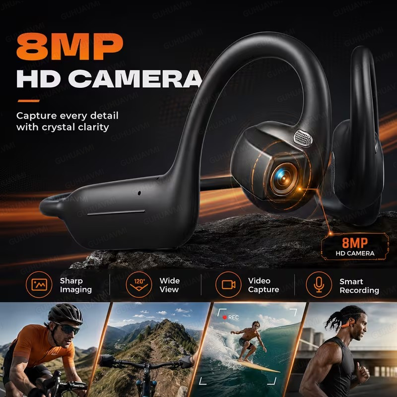New Women 8MP Camera Earphones - Headphones recension och pris