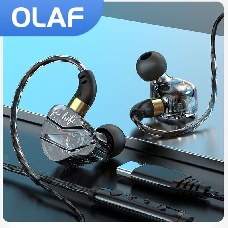 OLAF HiFi Type C Gaming Headph - In Ear Monitors For Singers recension och pris